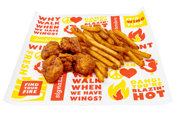 Wings from WingStand in Mission, KS